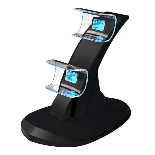 Station De Charge Rapide Double Pour Playstation 5 Ps5, Contrôleur De Jeu Sans Fil, Joystick, Station D'alimentation Pour Contrôleurs Dual Sense