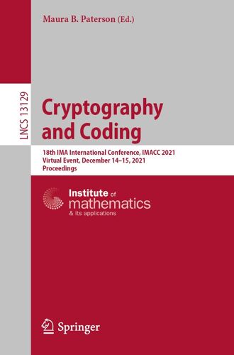 Cryptography And Coding