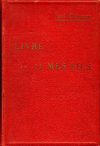 Livre De Mes Fils