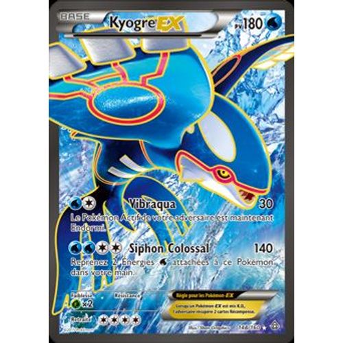 Pokemon Primo Choc  Kyogre Ex Full Art 148/160