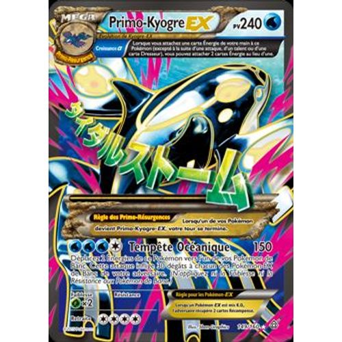 Primo Choc Mega Primo Kyogre Ex Full Art 149/160