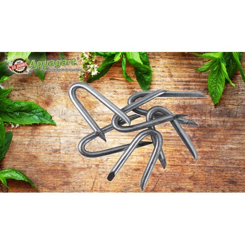 2 kg de crampons, boucles métalliques, clôture de protection contre la faune sauvage, clôture forestière, clôture