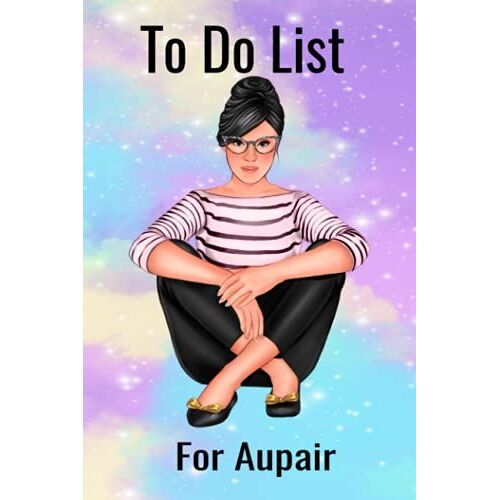 To Do List Daily Task Checklist Planner Notebook For Aupair: Aupair's Small Notebook For Writing Task From Host Family.