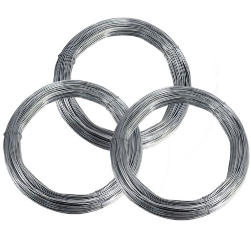 1 250 m fil de tension de 2,5 mm pour clôture de protection contre la faune sauvage, clôture forestière, clôture de pâturage