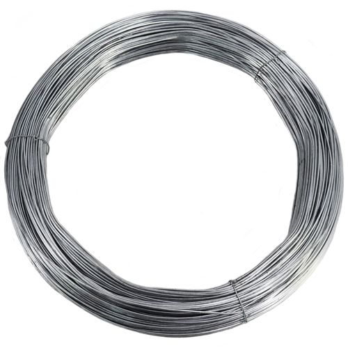 500 m de fil de tension de 2,5 mm pour clôture de protection contre la faune sauvage, clôture forestière, clôture de pâturage