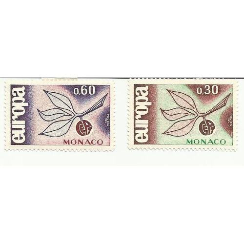 Timbres Monaco 1965