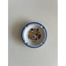 Cendrier Vintage Guadeloupe Faïence – Antilles