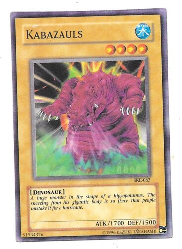 Kabazauls Ske-063 - Carte Yu-Gi-Oh!