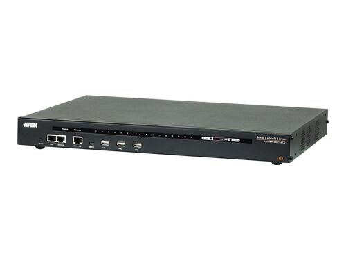 ATEN SN0100CO series SN0116CO - Serveur de consoles - 16 ports - 1GbE, RS-232 - 1U