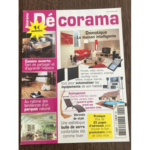 Décorama Numéro 3 De Juin/Juillet 2007