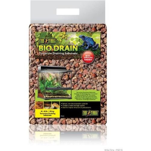 Exo Terra Substrat De Drainage Biodrain . 2 Kg