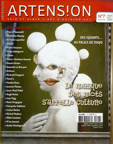 Artension  N° 7 - Le Masque Des Mots S'appelle Culture