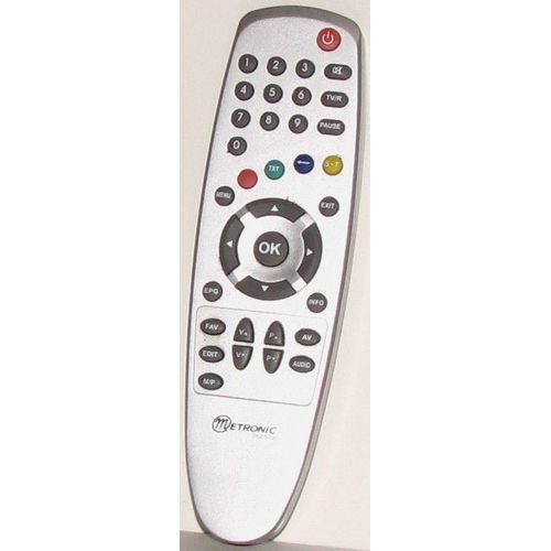 TELECOMMANDE DECODEUR METRONIC 060508
