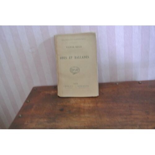 Odes Et Ballades.