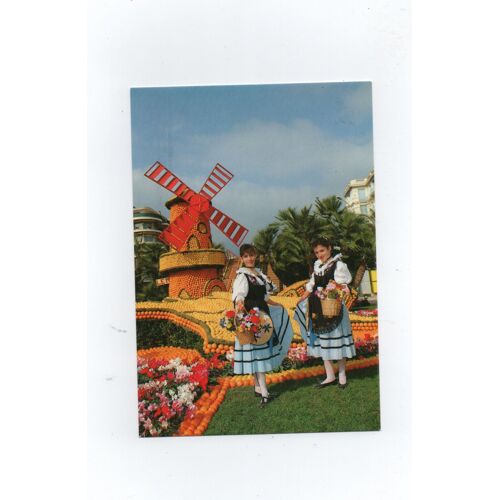 Fêtes Du Citron - Groupe Folklorique La Mentonnaise - Carte Photo R. Judlin - Rcm.