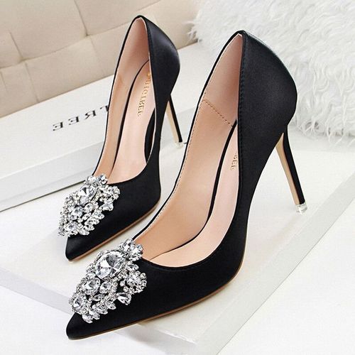 Chaussures Bigtreeescarpins Talons Hauts Pour Femmechaussures De Mariage Sexystrass Luxueuxstilettoixfemme