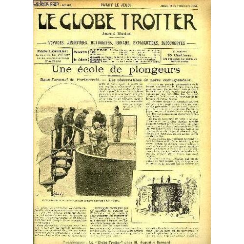 Le Globe Trotter N°152 - Une École De Plongeurs - Arsenal De Portsmouth - Observations De Notre Correspondant.