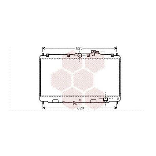 Radiateur Moteur Pour Honda Accord Aero Deck Version : 2.0 16v Exi / 2.2 16v De 1989 À 1994