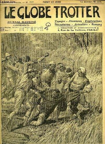 Le Globe Trotter N°201 - Une Grève Générale D'éléphants - Refus Du Travail - Faute Des Cornacs - École Buissonière.