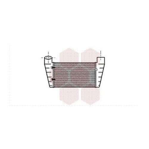 Intercooler Pour Volkswagen Passat Version : 1.9 Turbo Diesel De 1996 À 2000