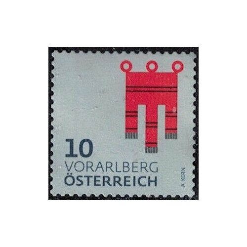 Autriche 2018 Used Coat Of Armes Armoiries Vorarlberg Y&t At 3228 Su