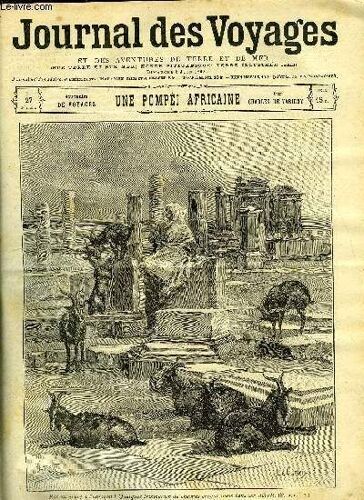 Deuxième Série - N°27 - Une Pompeï Africaine Par Charles De Varigny.