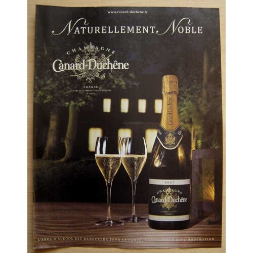 Publicité Papier - Champagne Canard Duchêne De 2011