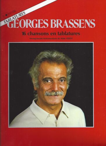 Brassens Georges 16 Chansons En Tablatures
