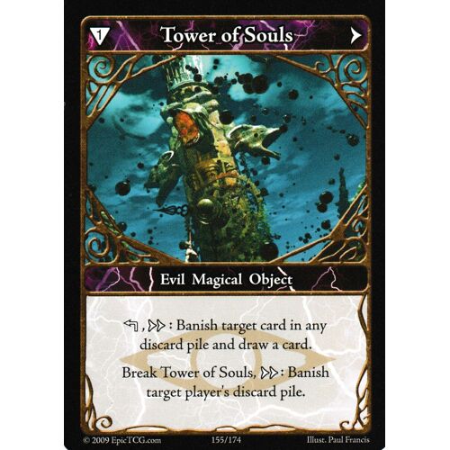 Carte Trading Card Game Epic Time Wars Tower Of Souls 155/174 Vo