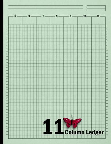 11 Column Ledger Book: Accounting Eleven Column Ledger Book, Accounting Note Pad, Ledger Books For Bills, Ledger Notebook Sheet, 120, Size 8.5"X11"( Volume-4)