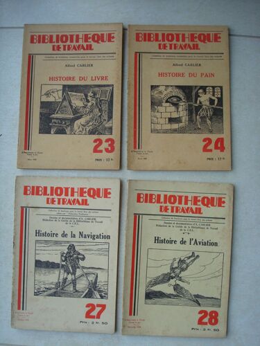 Bibliothèque De Travail Année 1938