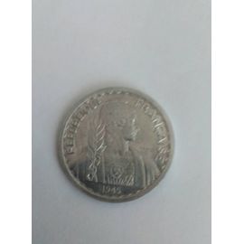 Monnaie 20 Centimes Indochine 1945 Alu