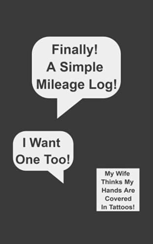 Finally! A Simple Mileage Log!: I Want One Too!