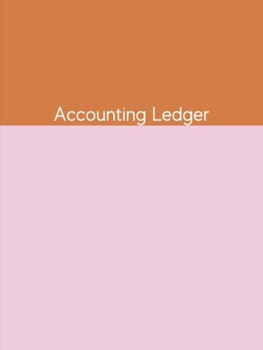 Accounting Ledger Book: Simple Pink And Orange Log Book For Bookkeeping, Tracking Finances, Recording Small Business Income And Expenses, 120 Pages