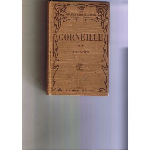 Théâtre De P. Corneille Tome Second