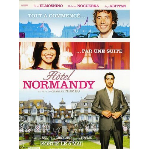 Hôtel Normandy, Synopsis Dépliant, Charles Nemes, Avec Eric Elmosnino, Héléna Noguerra, Ary Abittan