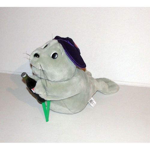 Phoque Coca Cola Peluche Phoque Avec Casquette Play By Play 42 Cm