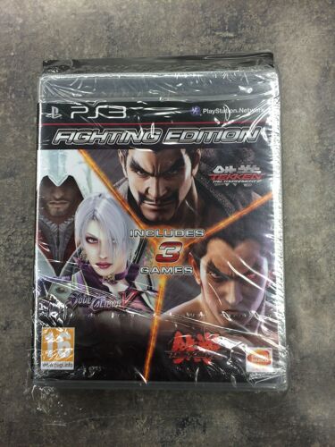 Fighting Edition ( Tekken 6, Tekken Tag Tournament 2, Soulcalibur V) Ps3