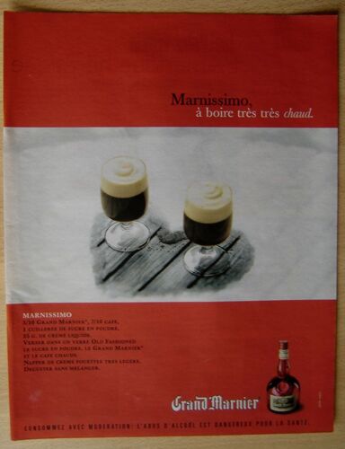 Publicié Papier: Liqueur Grand Marnier De 1997