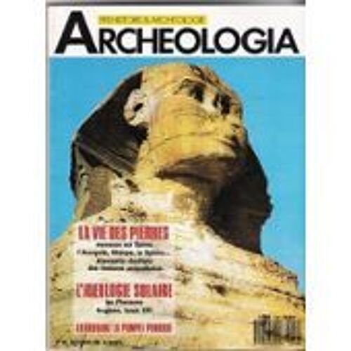 Archéologia N°249 - La Vie Des Pierres - L'idéologie Solaire