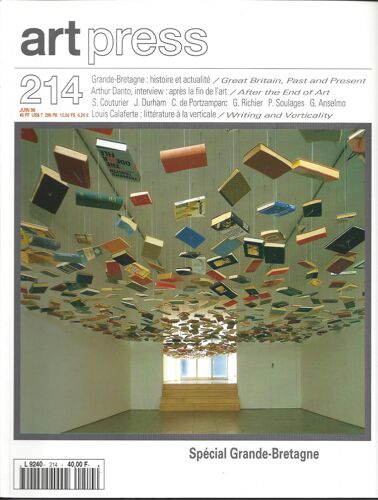 Artpress N° 214 : Spécial Grande-Bretagne
