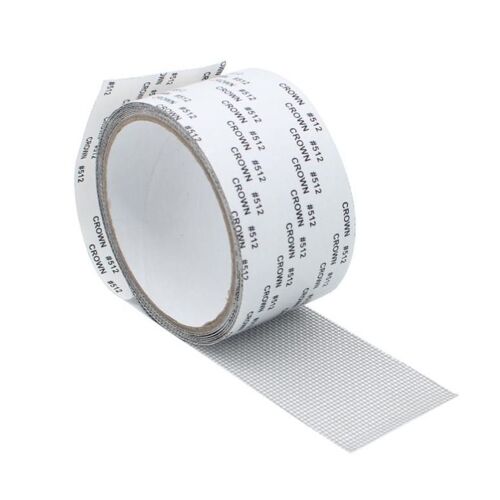 Subvention De Réparation De Porte D'écran De Fenetre D'écran De Longue Bande 2 Metres Peut Etre Coupé Et Ruban De Réparation De Moustique De Patch De Trou De Maille De Réparation Auto-Adhésif, Gris Foncé