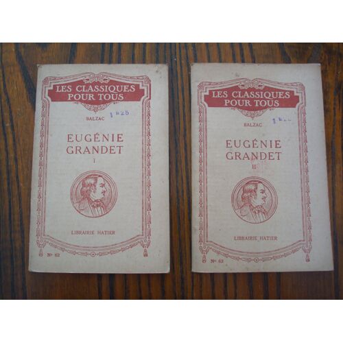 Eugenie Grandet Tome 1 Et 2