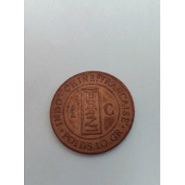 Monnaie 1 Centime Indochine 1886