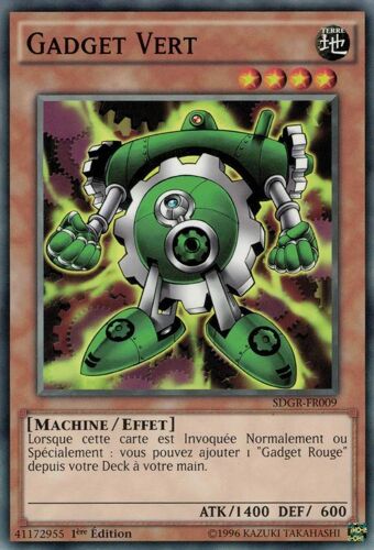 Yu Gi Oh! - Sdgr-Fr009 Gadget Vert