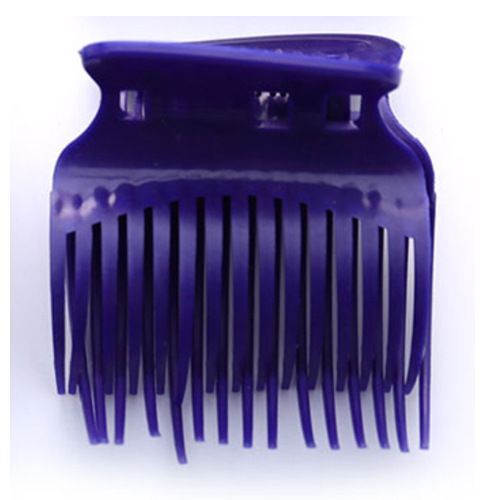 Salon De Coiffure Perm Clip Isolation Clip Salon De Coiffure Clip Outil De Coiffure Curling Core Coiffure, Violet 12pcs