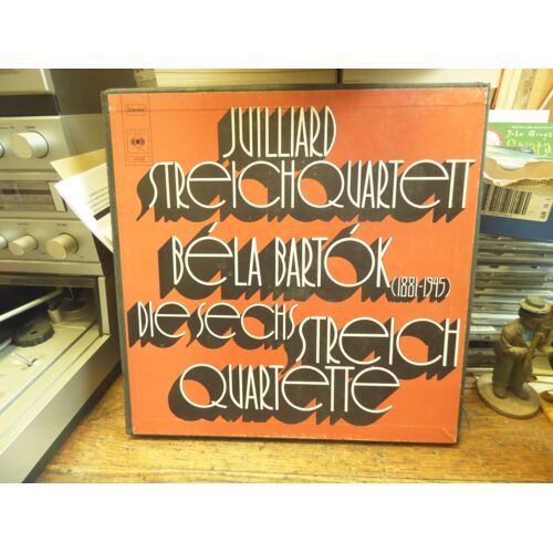 Juilliard Die Sechs Streich Quartette  Béla Bartok - Coffret 3 Disques   Cbs 77330 - 1973 