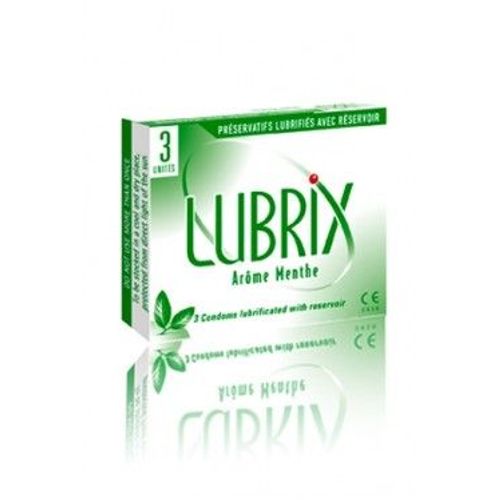 Préservatifs Lubrix Menthe (X3)