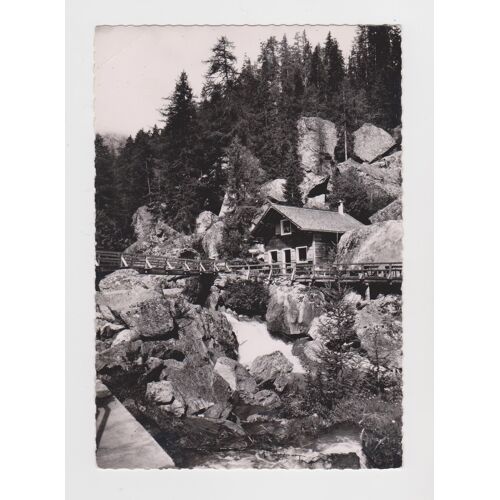 Carte Postale 14502 Vallorcine Hte Savoie La Cascade De Bérard