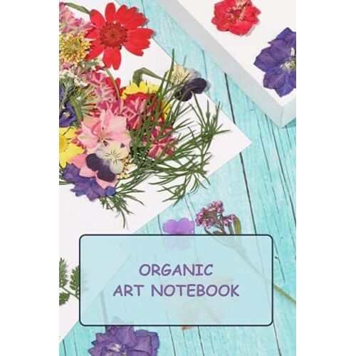 Organic Art Notebook: Notebook|Journal| Diary/ Lined - Size 6x9 Inches 100 Pages